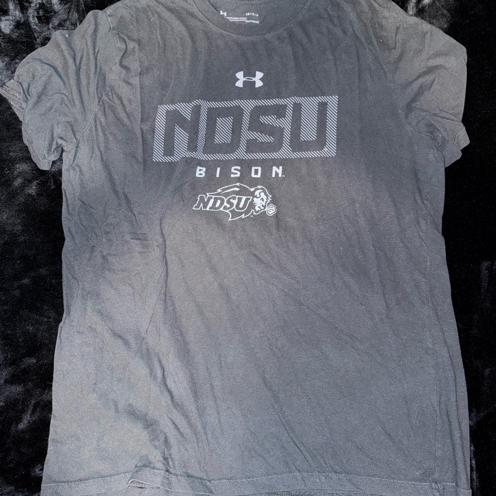 Under Armour NDSU Bison Charcoal Tee